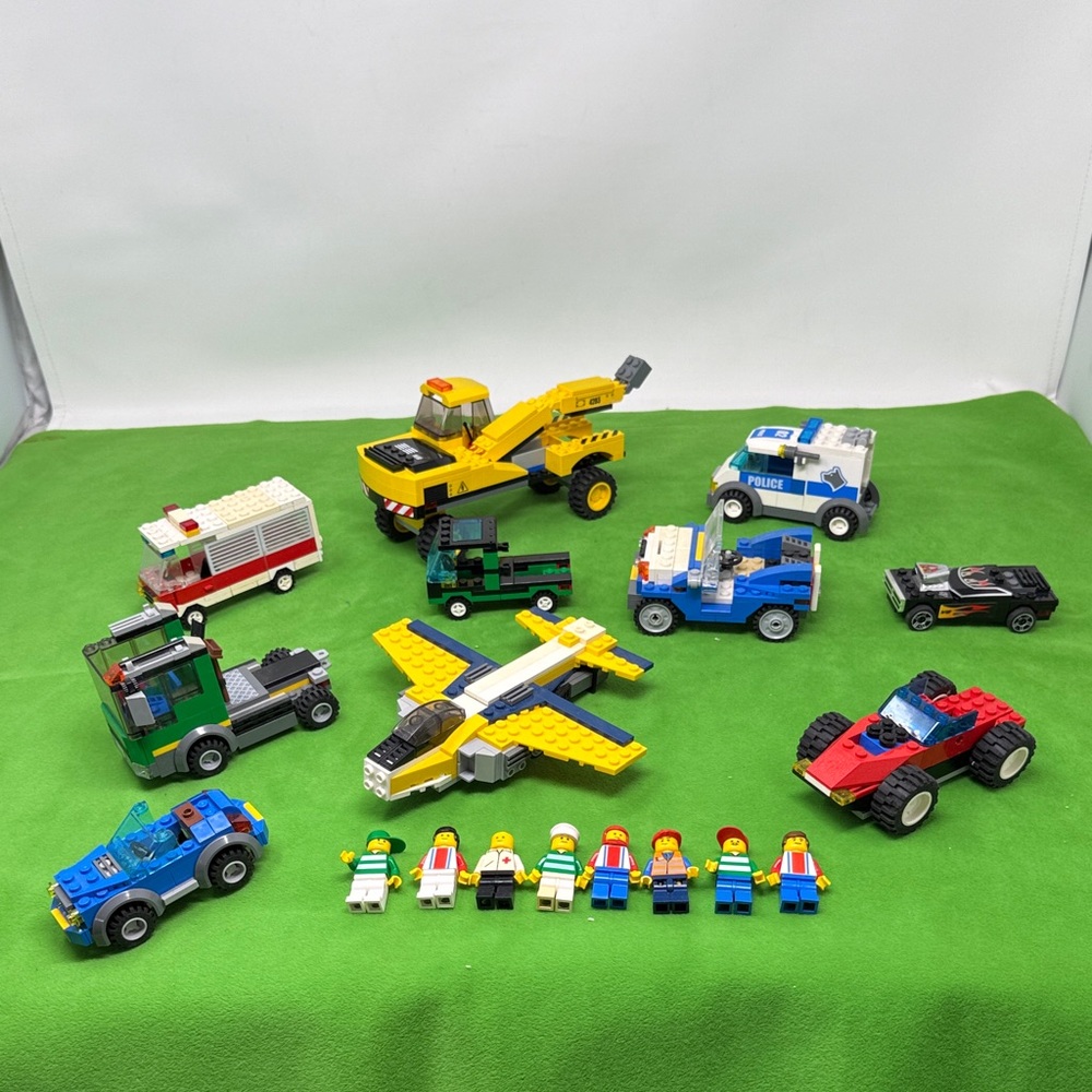 Lego cars vehicles mini figures